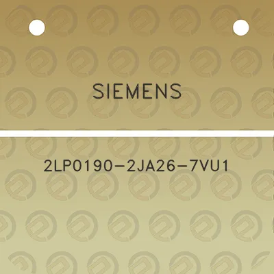 siemens-2lp0190-2ja26-7vu1