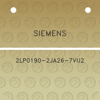 siemens-2lp0190-2ja26-7vu2