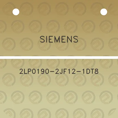 siemens-2lp0190-2jf12-1dt8