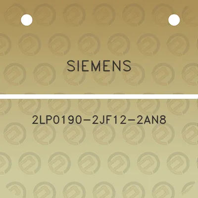 siemens-2lp0190-2jf12-2an8