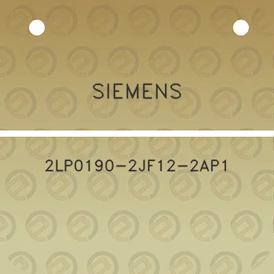 siemens-2lp0190-2jf12-2ap1