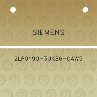 siemens-2lp0190-3uk86-0aw5