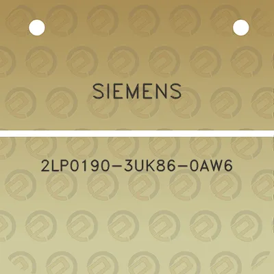 siemens-2lp0190-3uk86-0aw6