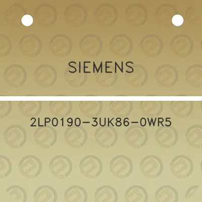 siemens-2lp0190-3uk86-0wr5