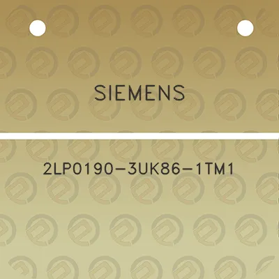 siemens-2lp0190-3uk86-1tm1