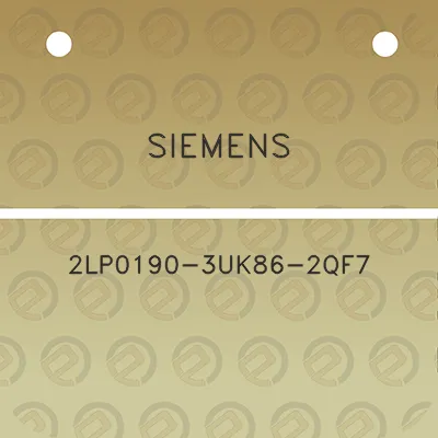 siemens-2lp0190-3uk86-2qf7