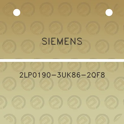 siemens-2lp0190-3uk86-2qf8