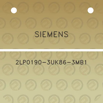 siemens-2lp0190-3uk86-3mb1