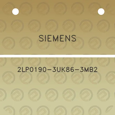 siemens-2lp0190-3uk86-3mb2