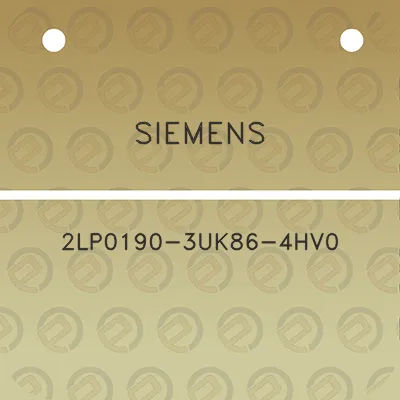 siemens-2lp0190-3uk86-4hv0