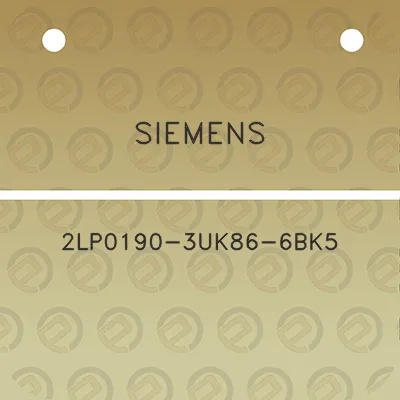 siemens-2lp0190-3uk86-6bk5