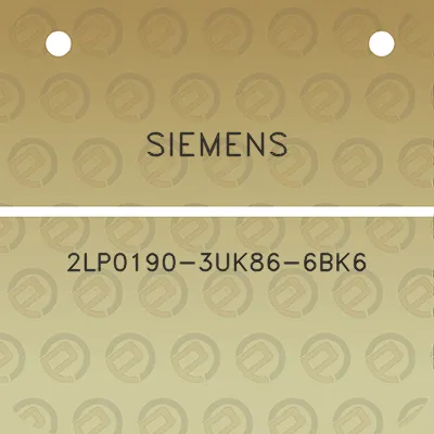 siemens-2lp0190-3uk86-6bk6