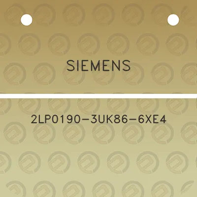 siemens-2lp0190-3uk86-6xe4