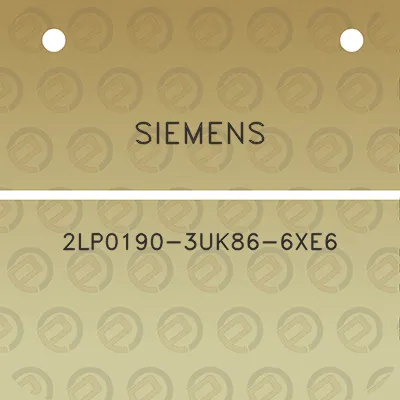 siemens-2lp0190-3uk86-6xe6