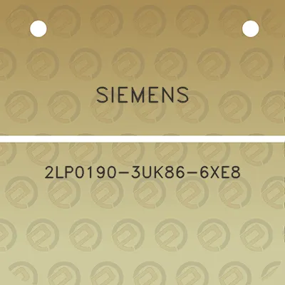 siemens-2lp0190-3uk86-6xe8