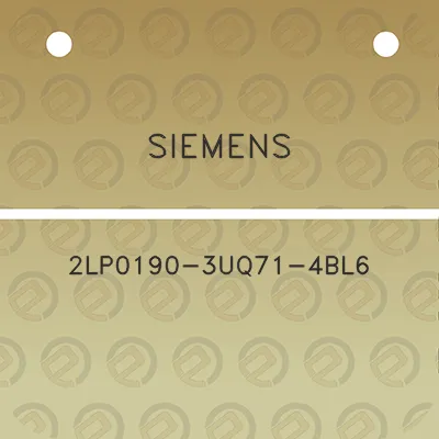 siemens-2lp0190-3uq71-4bl6