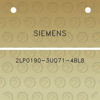 siemens-2lp0190-3uq71-4bl8