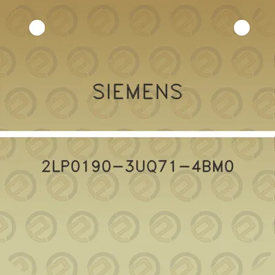 siemens-2lp0190-3uq71-4bm0