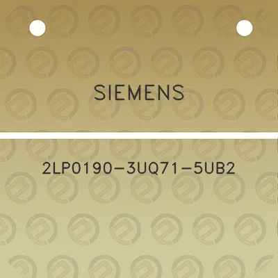 siemens-2lp0190-3uq71-5ub2