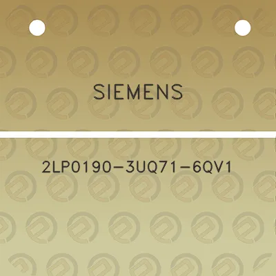 siemens-2lp0190-3uq71-6qv1