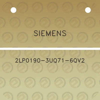 siemens-2lp0190-3uq71-6qv2