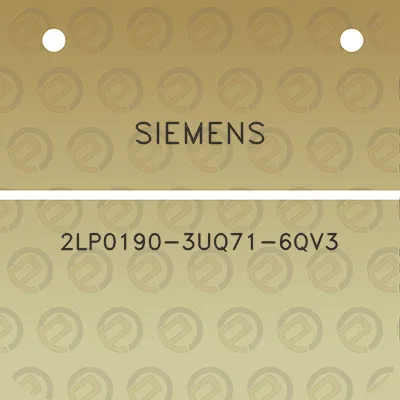 siemens-2lp0190-3uq71-6qv3