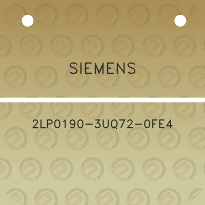 siemens-2lp0190-3uq72-0fe4