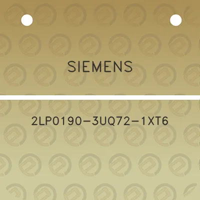 siemens-2lp0190-3uq72-1xt6