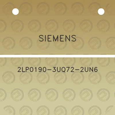 siemens-2lp0190-3uq72-2un6