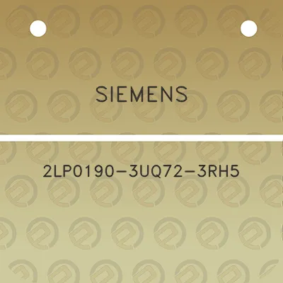 siemens-2lp0190-3uq72-3rh5