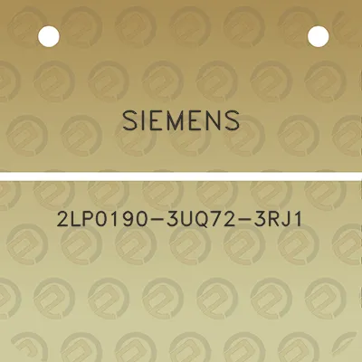 siemens-2lp0190-3uq72-3rj1