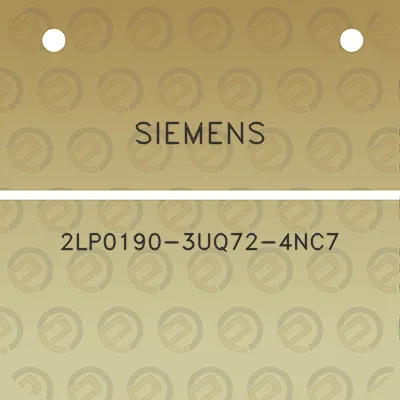 siemens-2lp0190-3uq72-4nc7