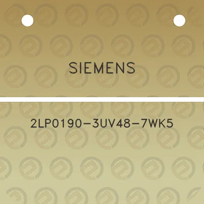 siemens-2lp0190-3uv48-7wk5