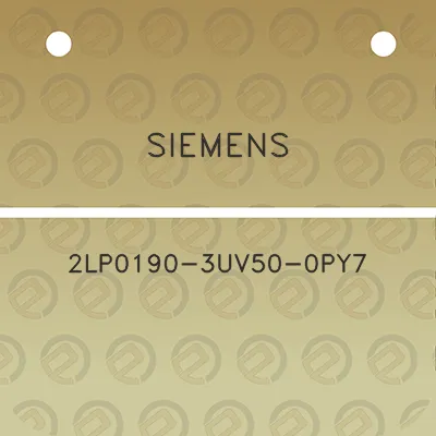 siemens-2lp0190-3uv50-0py7