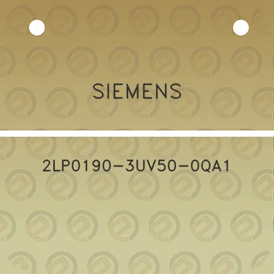 siemens-2lp0190-3uv50-0qa1