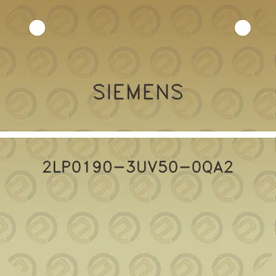 siemens-2lp0190-3uv50-0qa2