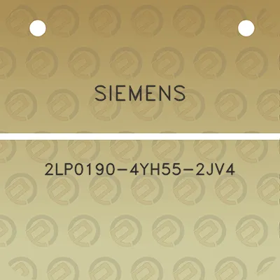 siemens-2lp0190-4yh55-2jv4