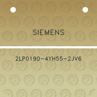 siemens-2lp0190-4yh55-2jv6