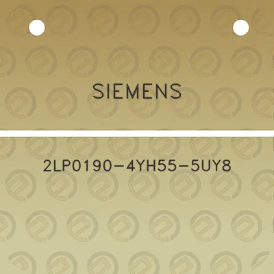 siemens-2lp0190-4yh55-5uy8