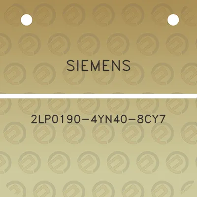 siemens-2lp0190-4yn40-8cy7