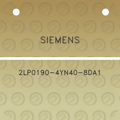 siemens-2lp0190-4yn40-8da1