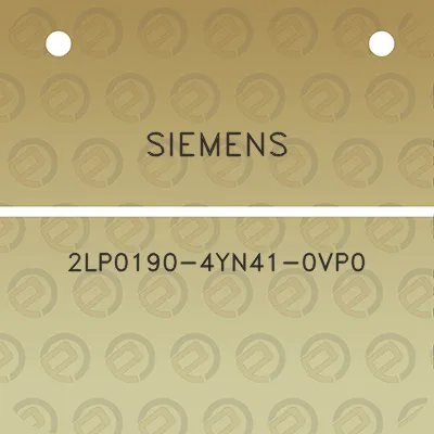 siemens-2lp0190-4yn41-0vp0