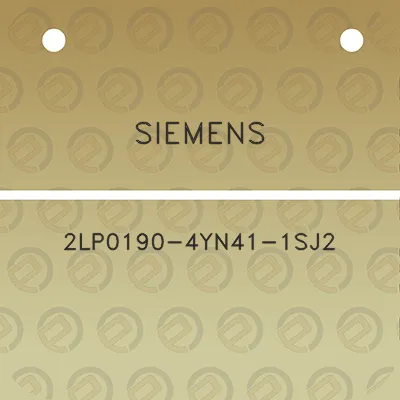 siemens-2lp0190-4yn41-1sj2