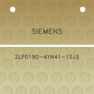 siemens-2lp0190-4yn41-1sj3