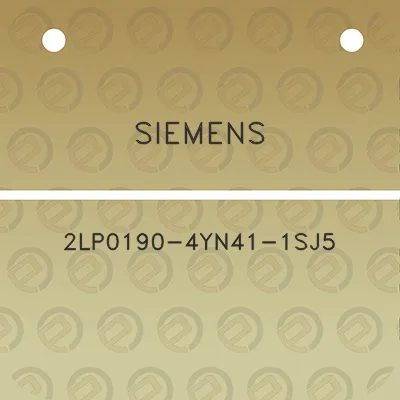 siemens-2lp0190-4yn41-1sj5