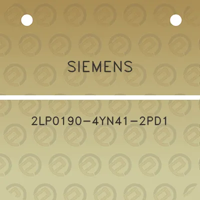 siemens-2lp0190-4yn41-2pd1