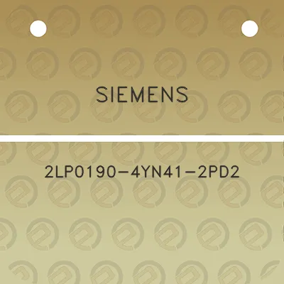 siemens-2lp0190-4yn41-2pd2