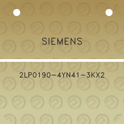 siemens-2lp0190-4yn41-3kx2