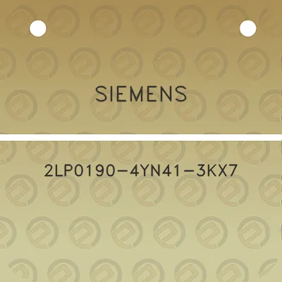 siemens-2lp0190-4yn41-3kx7