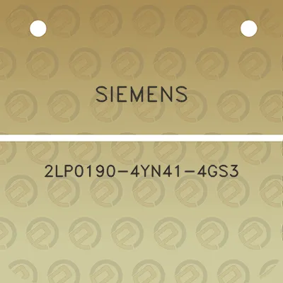 siemens-2lp0190-4yn41-4gs3